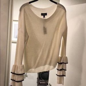 Express bell sleeve sweater